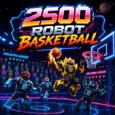 2500 Robot Basket Ball game Play 2500 Robot Basket Ball game