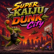 Super Kaiju Dunk City game Play Super Kaiju Dunk City game